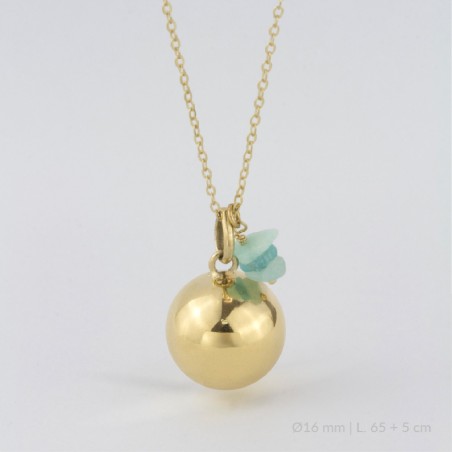 Llamador de Ángel de Plata de Ley | Ø16 mm