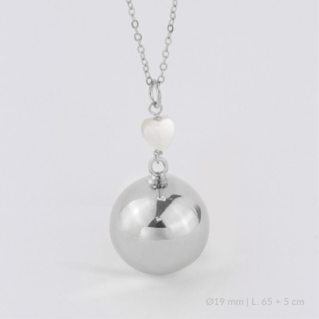 Invocador de Anjos em Prata Esterlina | Ø19 mm