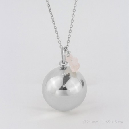 Invocador de Anjos em Prata Esterlina | Ø21 mm