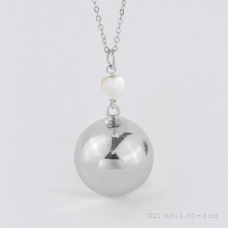 Invocador de Anjos em Prata Esterlina | Ø21 mm