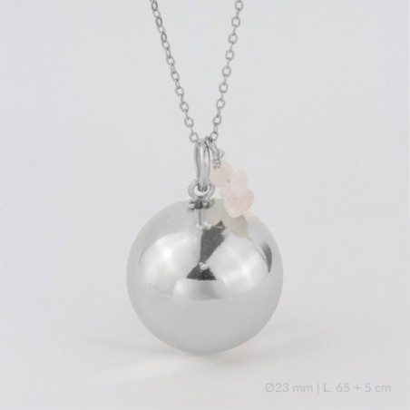 Invocador de Anjos em Prata Esterlina | Ø23 mm