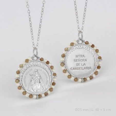 Gargantilla de Plata de Ley | Virgen de la Candelaria