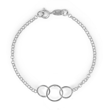 Pulseiras Prata lisa