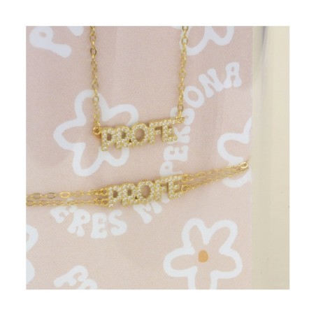 Sterling silver set | Necklace and bracelet