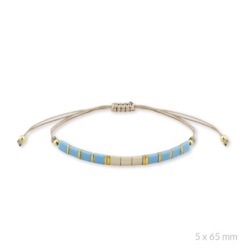 Silver bracelet and gold...