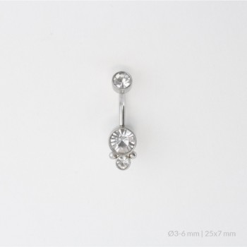 Piercing en acier inoxydable