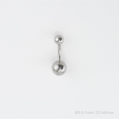Piercing em Aço inoxidável