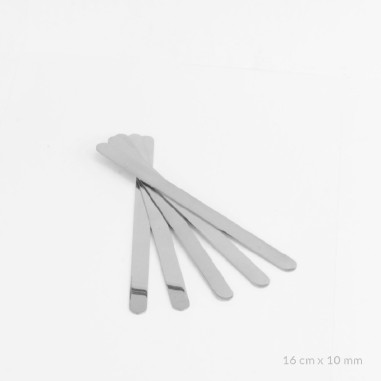 Pack de 5 pulseras de Acero Inoxidable | 16cm x 10 mm