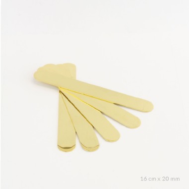 Pack of 5 stainless steel bracelets | 16cm x 20 mm