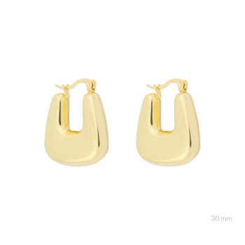 Boucles d'oreilles en Acier