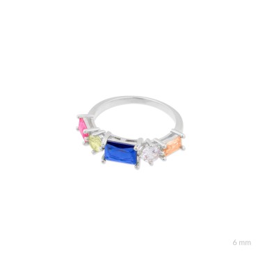 Bague en Argent avec oxyde de zirconium