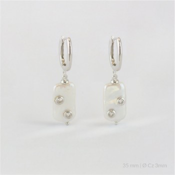 Brincos Pérola/Gema