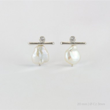 Boucles d'oreilles en Argent