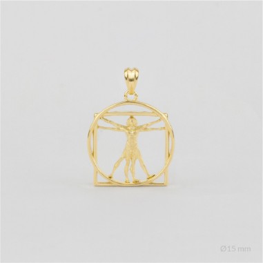 Sterling Silver Necklace | Ø15 mm