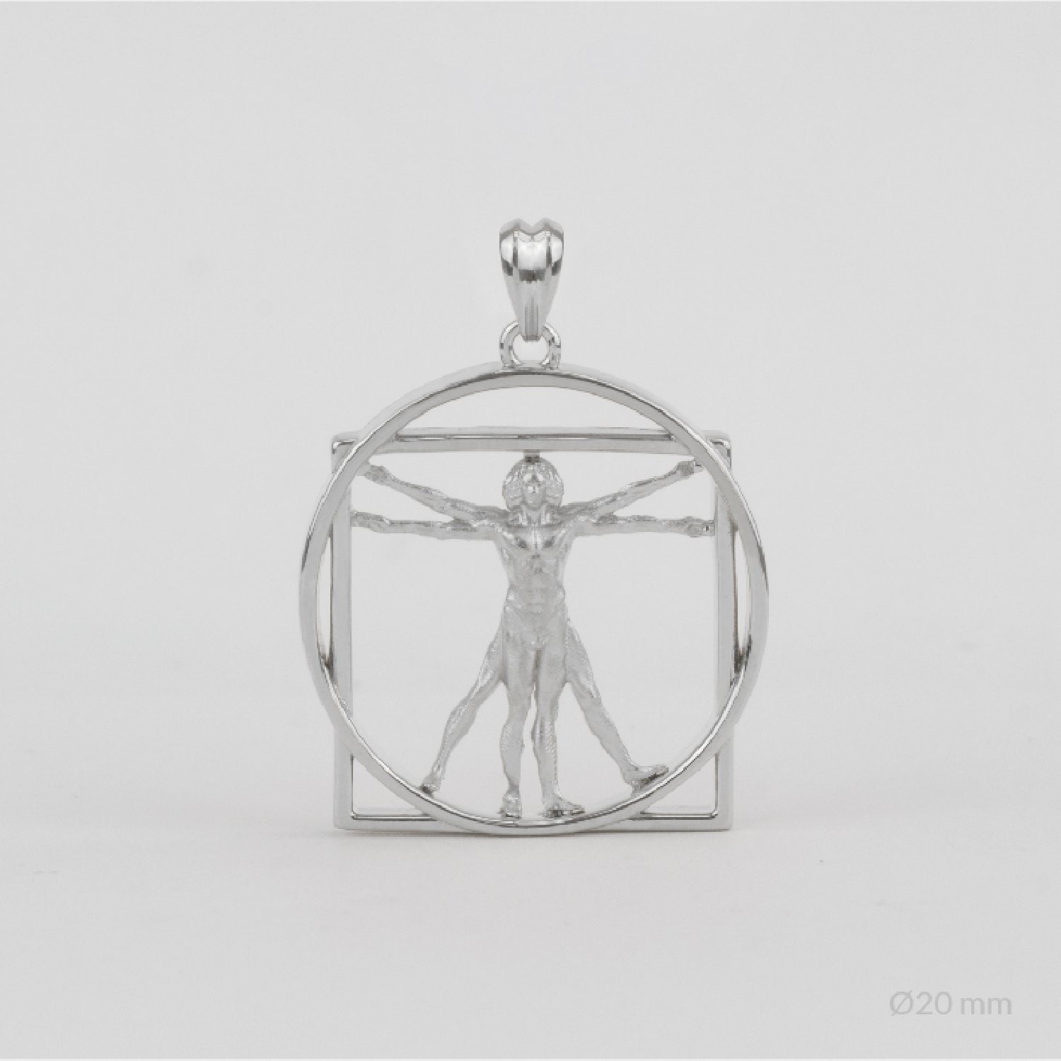 Colgante de Plata de Ley | Ø20 mm