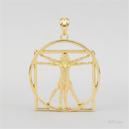 Sautoir en Argent | Ø25 mm