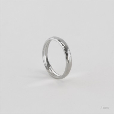 Silver Engagement Ring