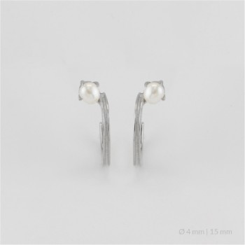 Boucles d'oreilles en Argent