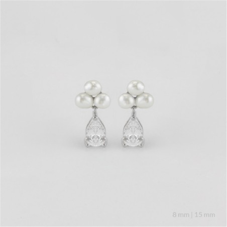 Boucles d'oreilles en Argent