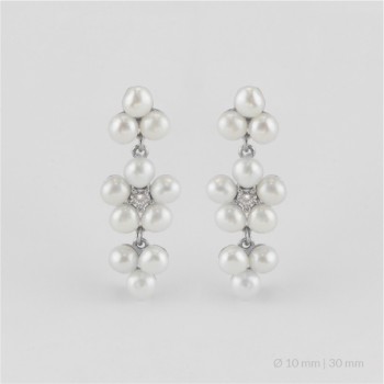 Boucles d'oreilles en Argent