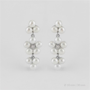 Boucles d'oreilles en Argent