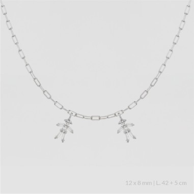 Sautoir en Argent | Fille Fille