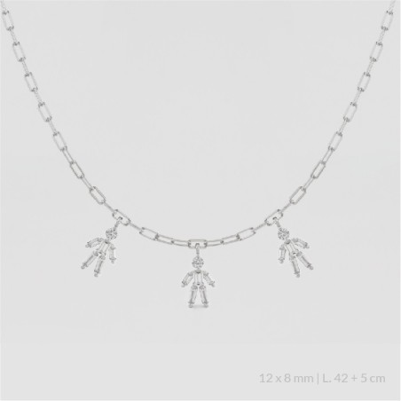 Sterling  Silver Necklace | Boy Boy Boy