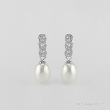 Boucles d'oreilles en Argent
