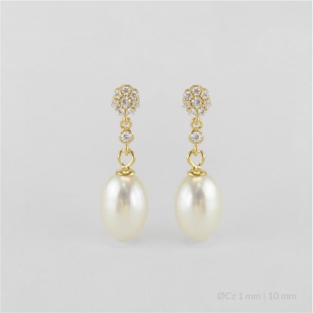 Brincos de Prata Esterlina