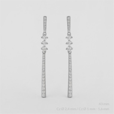 Boucles d'oreilles en Argent