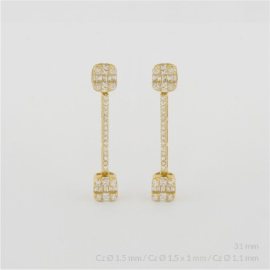 Brincos de Prata Esterlina