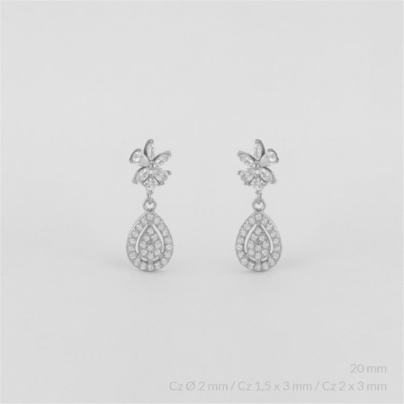 Brincos de Prata Esterlina