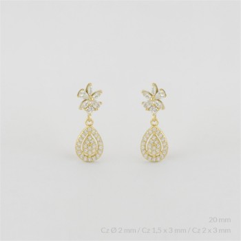 Boucles d'oreilles en Argent