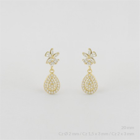 Brincos de Prata Esterlina