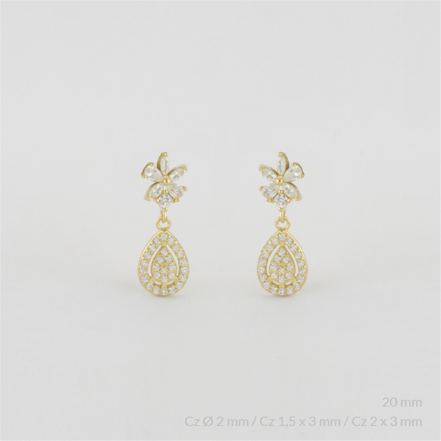 Pendientes de Plata de Ley