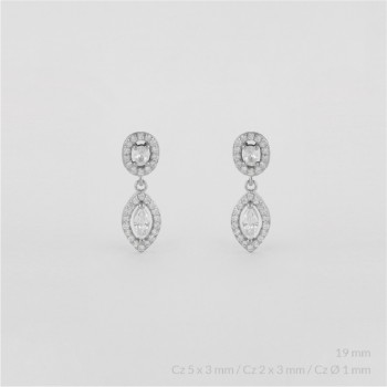 Boucles d'oreilles en Argent