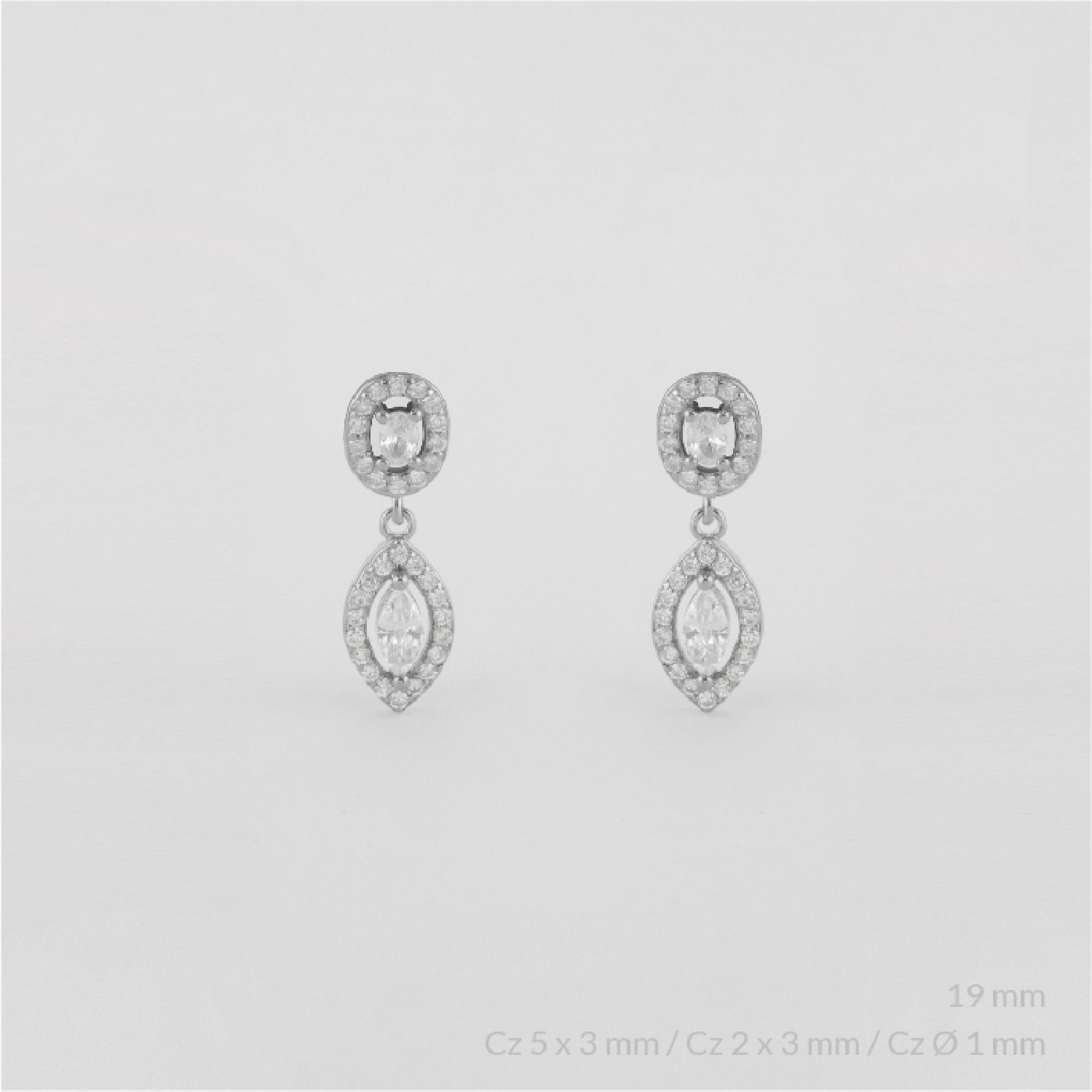 Pendientes de Plata de Ley