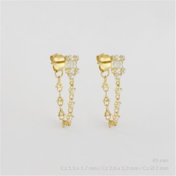 Pendientes de Plata de Ley