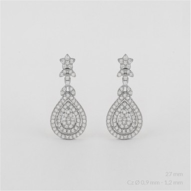Boucles d'oreilles en Argent