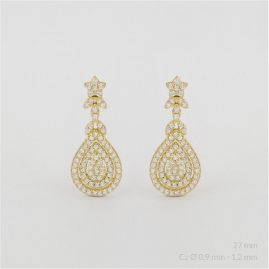 Brincos de Prata Esterlina