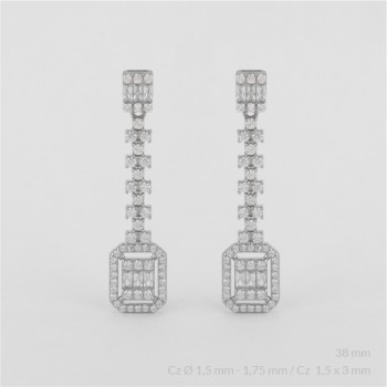 Boucles d'oreilles en Argent