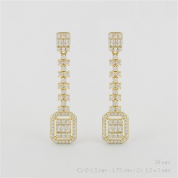 Pendientes de Plata de Ley