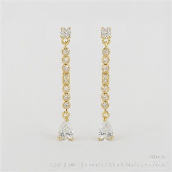 Boucles d'oreilles en Argent