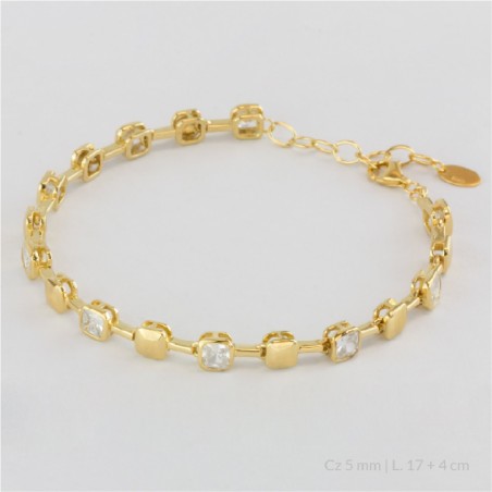 Pulseira de Prata Esterlina