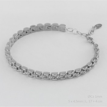 Pulseira de Prata Esterlina