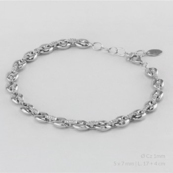 Pulsera de Plata de Ley