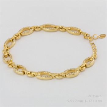 Pulseira de Prata Esterlina