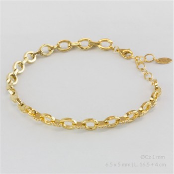 Pulseira de Prata Esterlina