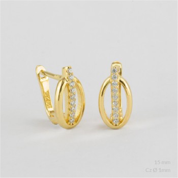 Boucles d'oreilles en Argent