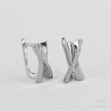 Boucles d'oreilles en Argent